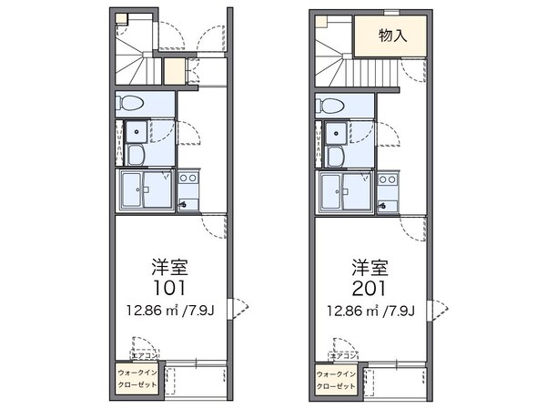 レオネクストバローの物件間取画像